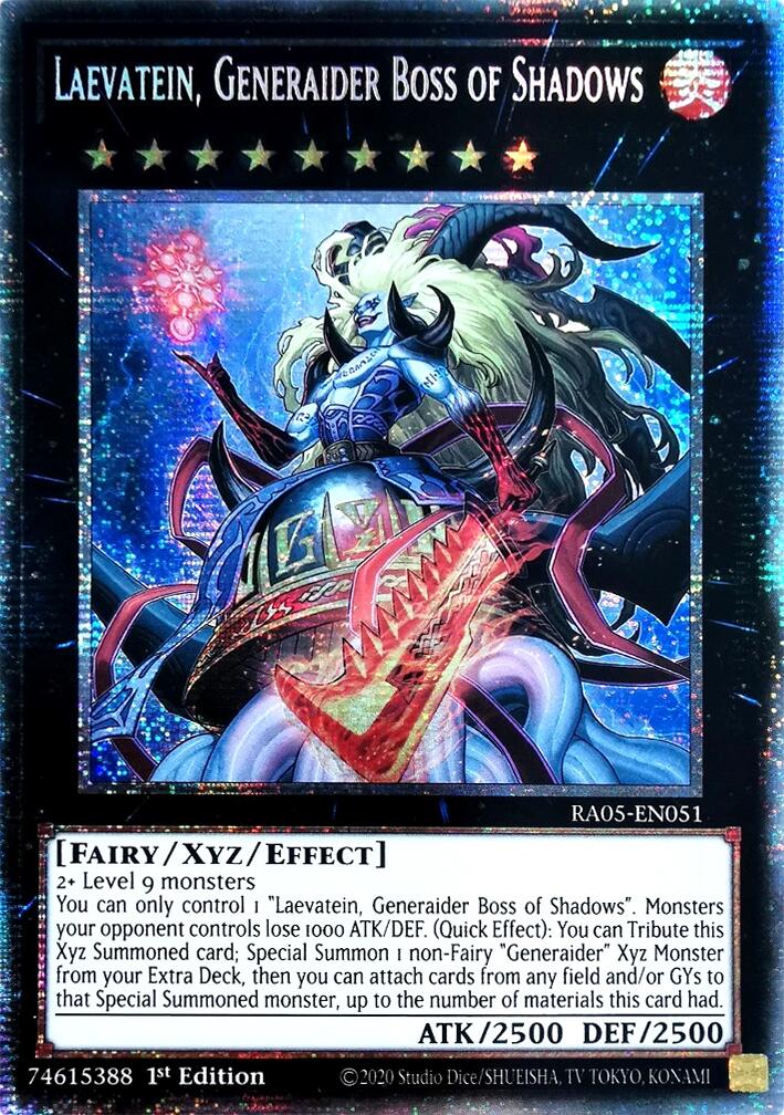 Laevatein, Generaider Boss of Shadows (Starlight Rare) [RA05-EN051] Starlight Rare | Exor Games New Glasgow