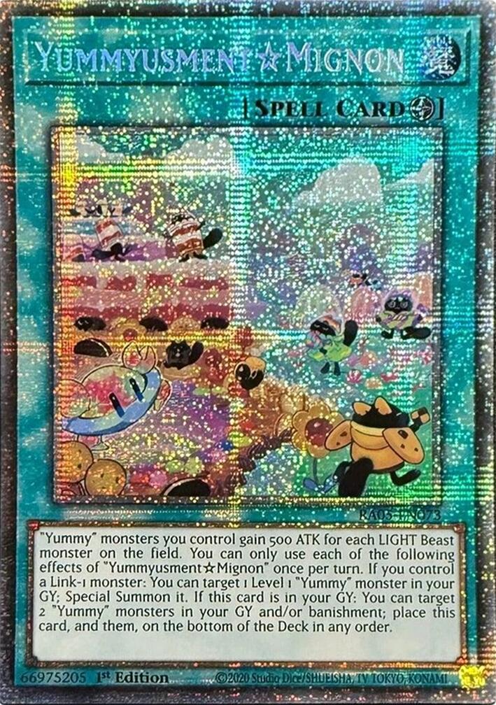 YummyusmentMignon (Starlight Rare) [RA05-EN073] Starlight Rare | Exor Games New Glasgow