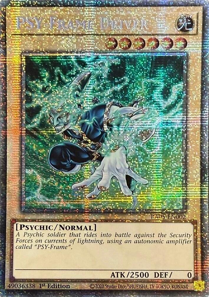 PSY-Frame Driver (Starlight Rare) [RA05-EN002] Starlight Rare | Exor Games New Glasgow