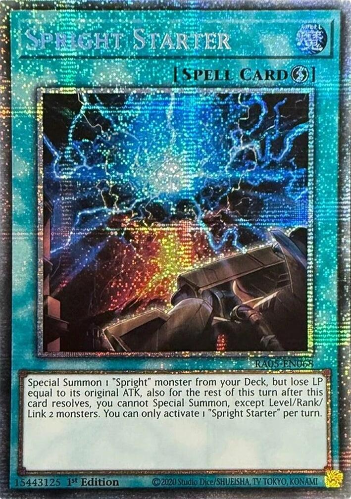 Spright Starter (Starlight Rare) [RA05-EN068] Starlight Rare | Exor Games New Glasgow