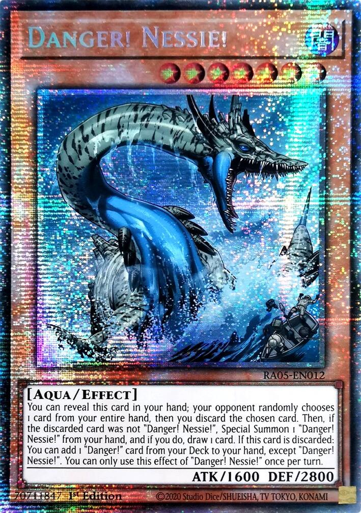 Danger! Nessie! (Starlight Rare) [RA05-EN012] Starlight Rare | Exor Games New Glasgow