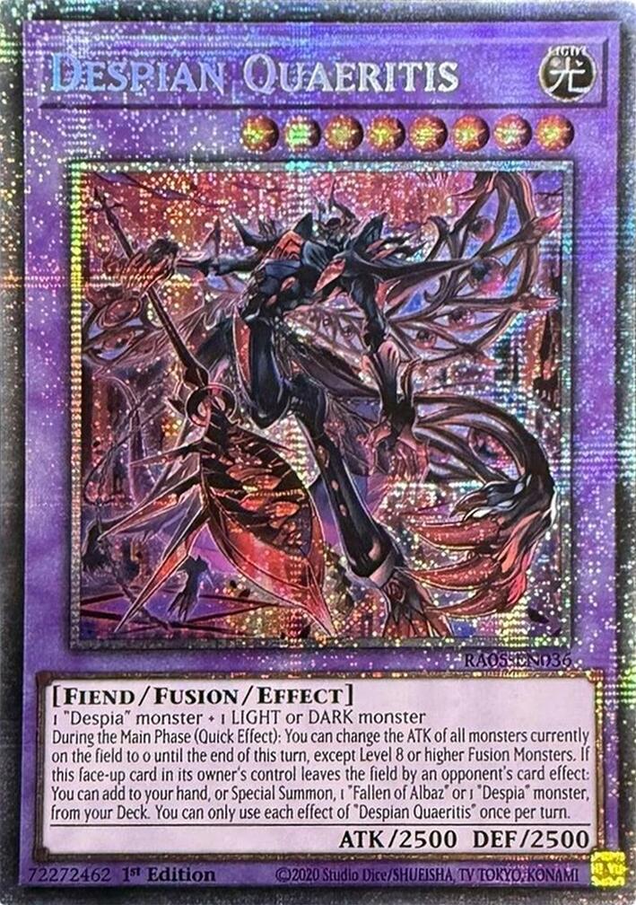 Despian Quaeritis (Starlight Rare) [RA05-EN036] Starlight Rare | Exor Games New Glasgow