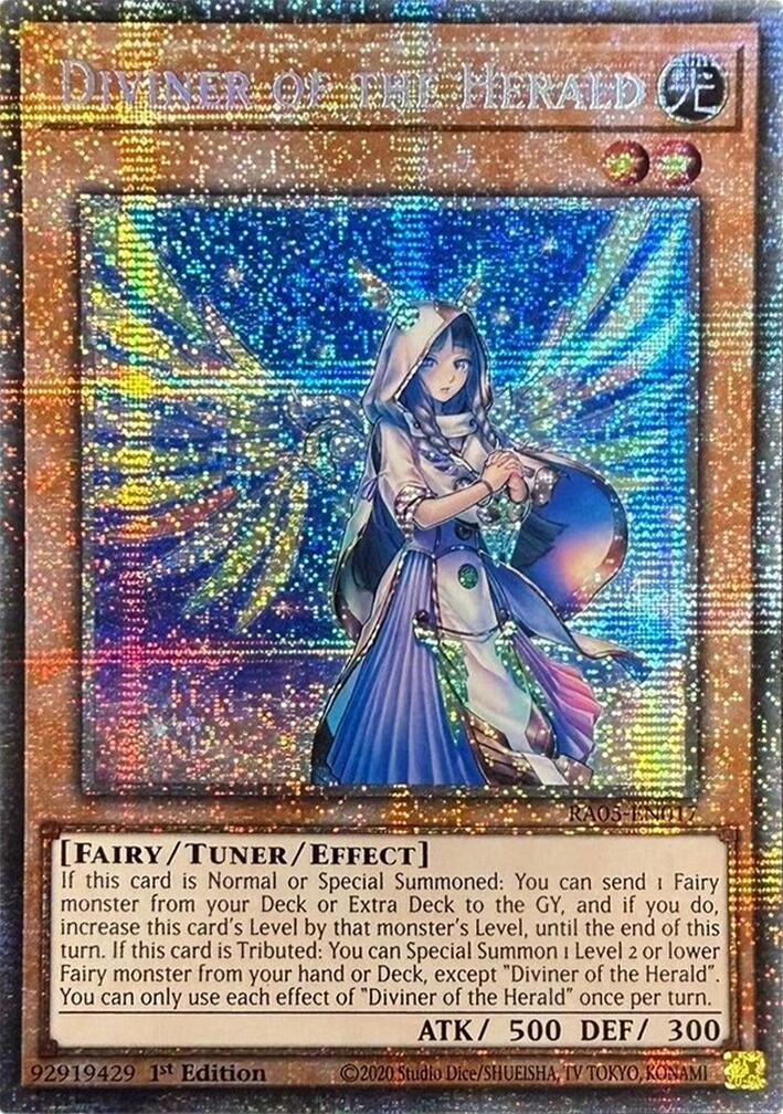 Diviner of the Herald (Starlight Rare) [RA05-EN017] Starlight Rare | Exor Games New Glasgow