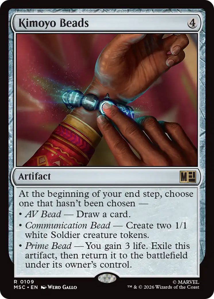Kimoyo Beads (Surge Foil) [Marvel Super Heroes Commander] | Exor Games New Glasgow
