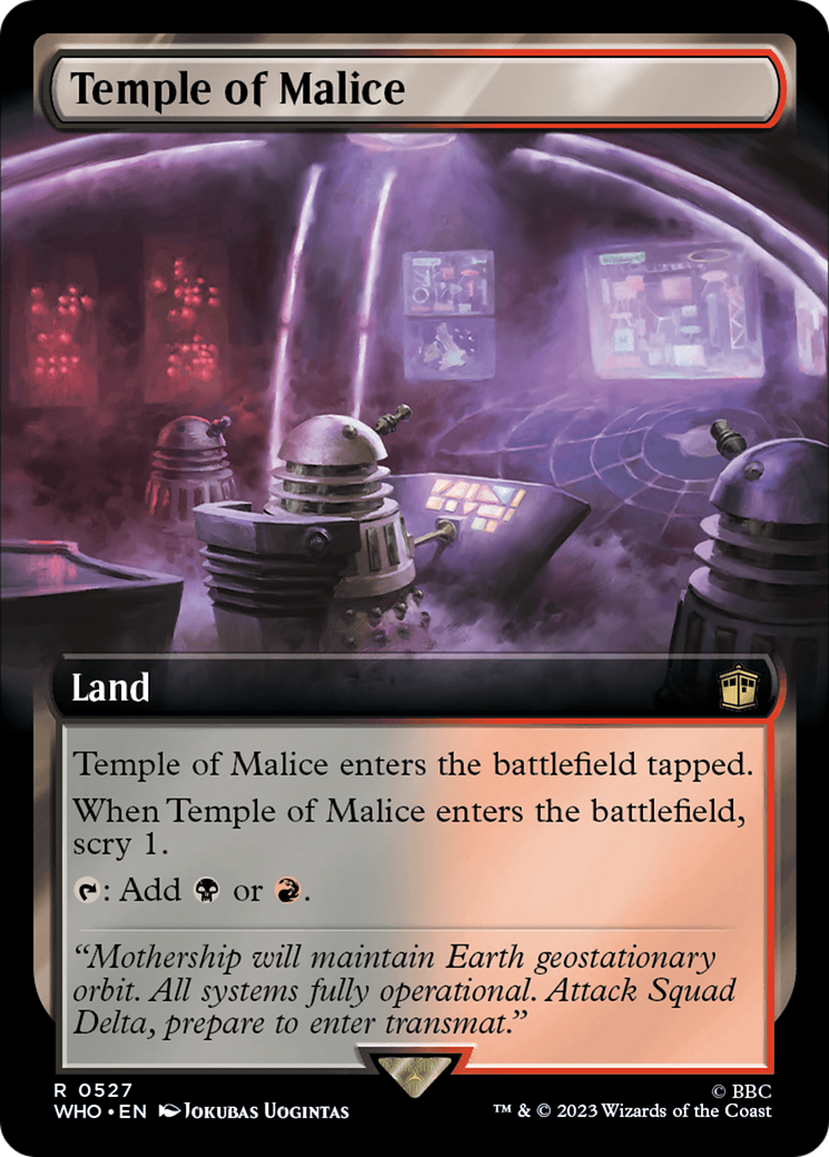 Temple of Malice (Extended Art) [Doctor Who] | Exor Games New Glasgow