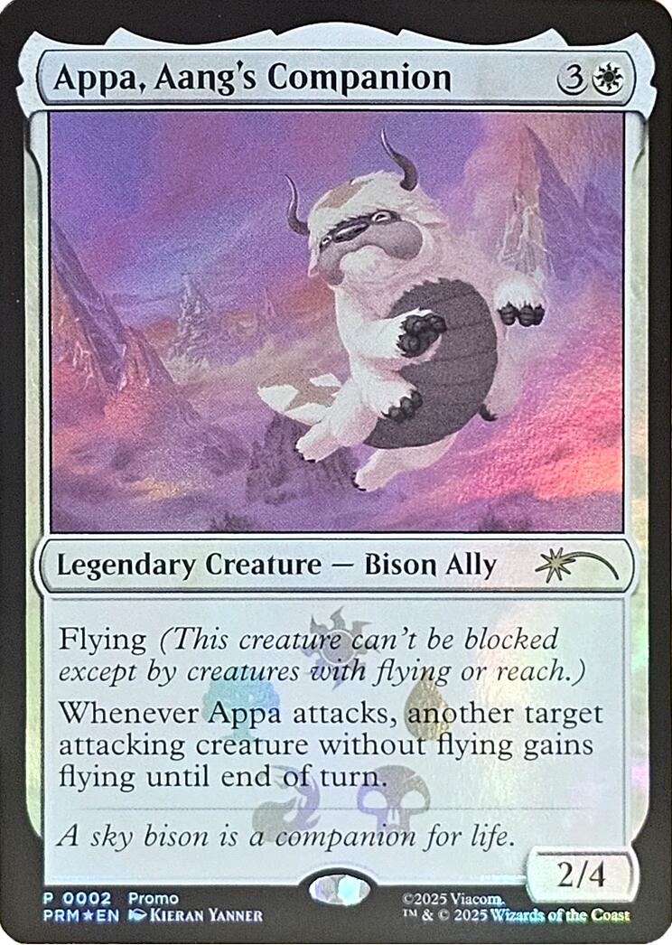 Appa, Aang's Companion [Media Promos] | Exor Games New Glasgow