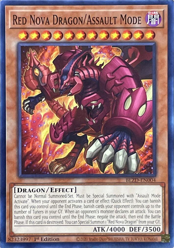 Red Nova Dragon/Assault Mode [BLZD-EN004] Common | Exor Games New Glasgow