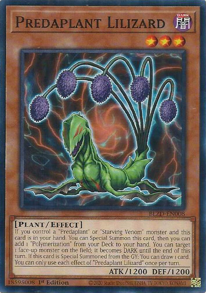 Predaplant Lilizard [BLZD-EN008] Common | Exor Games New Glasgow