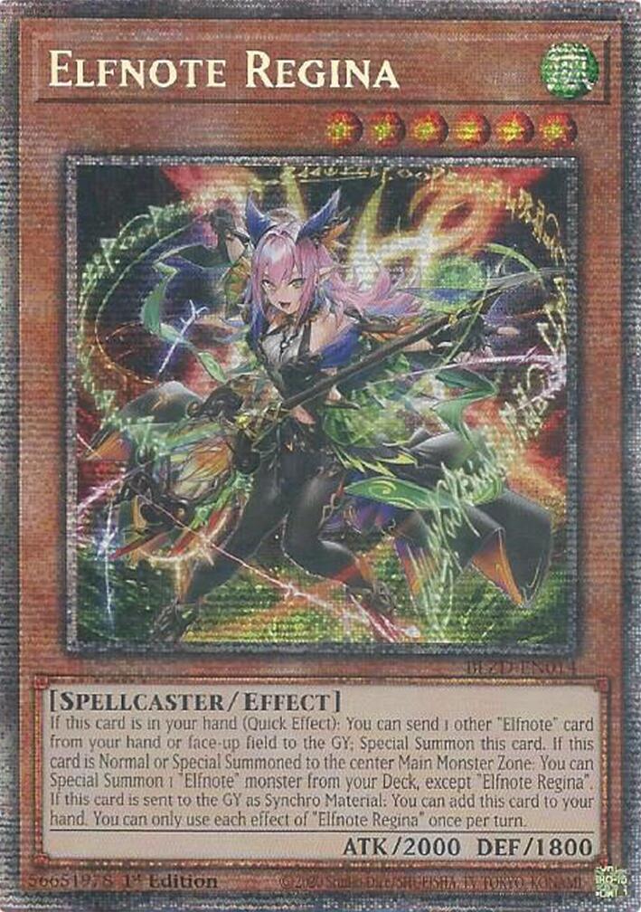 Elfnote Regina (Starlight Rare) [BLZD-EN014] Starlight Rare | Exor Games New Glasgow