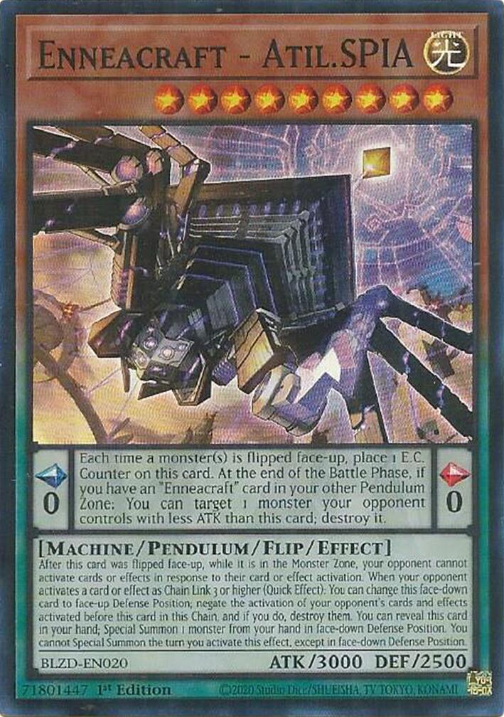 Enneacraft - Atil.SPIA [BLZD-EN020] Super Rare | Exor Games New Glasgow