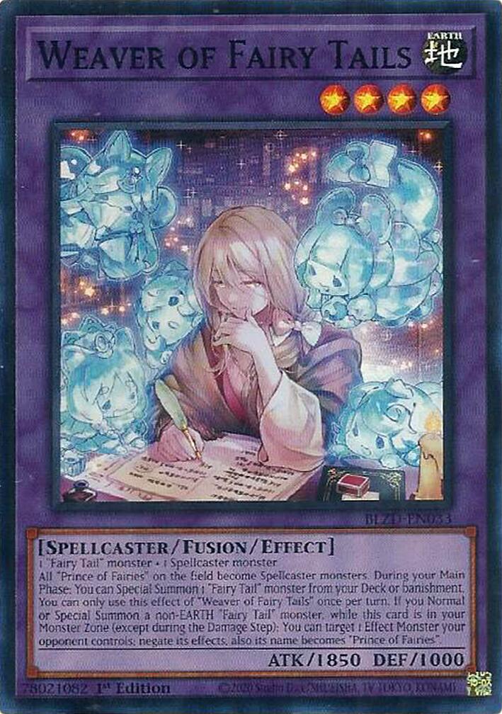 Weaver of Fairy Tails [BLZD-EN033] Super Rare | Exor Games New Glasgow