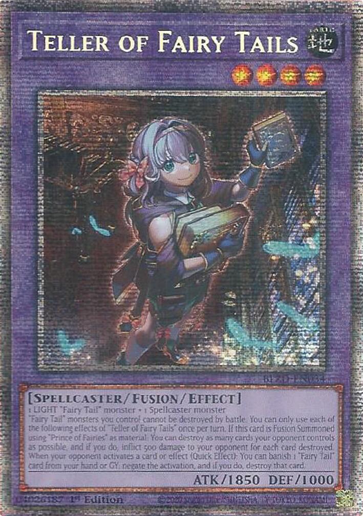Teller of Fairy Tails (Starlight Rare) [BLZD-EN034] Starlight Rare | Exor Games New Glasgow
