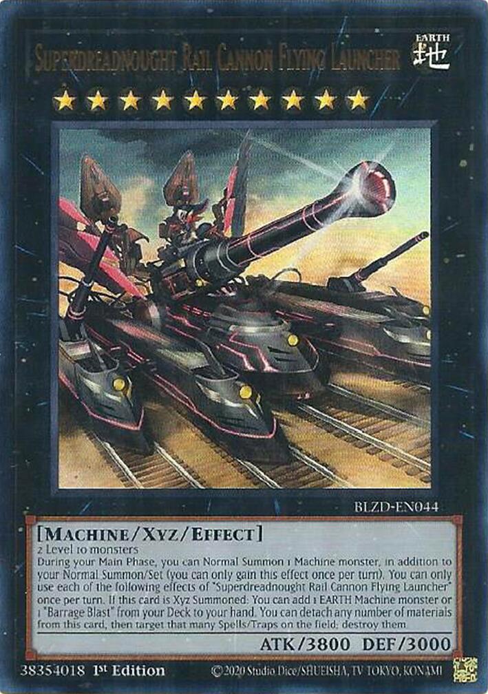 Superdreadnought Rail Cannon Flying Launcher [BLZD-EN044] Ultra Rare | Exor Games New Glasgow