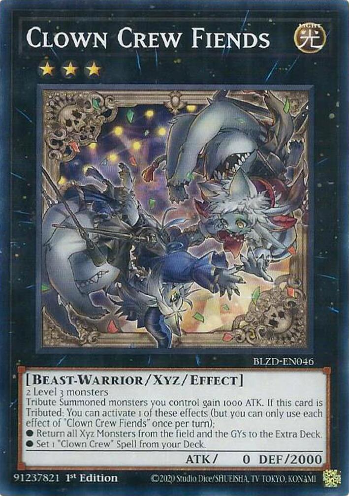 Clown Crew Fiends [BLZD-EN046] Common | Exor Games New Glasgow