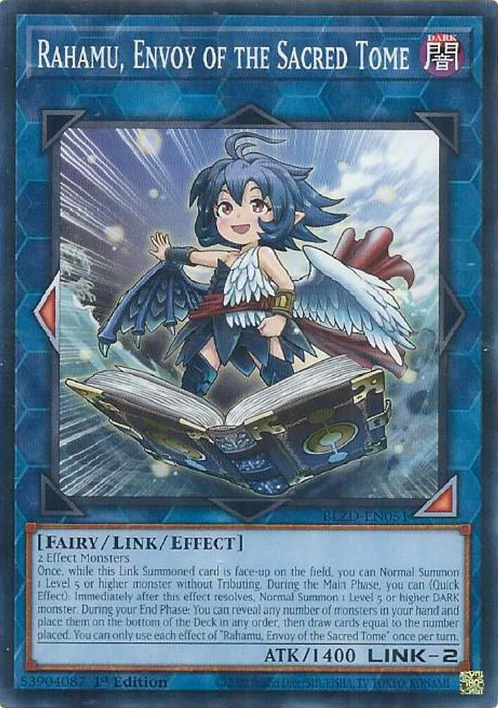 Rahamu, Envoy of the Sacred Tome [BLZD-EN051] Common | Exor Games New Glasgow