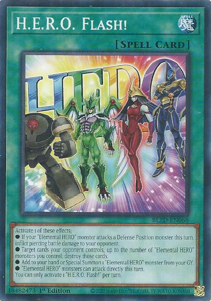 H.E.R.O. Flash! [BLZD-EN068] Common | Exor Games New Glasgow