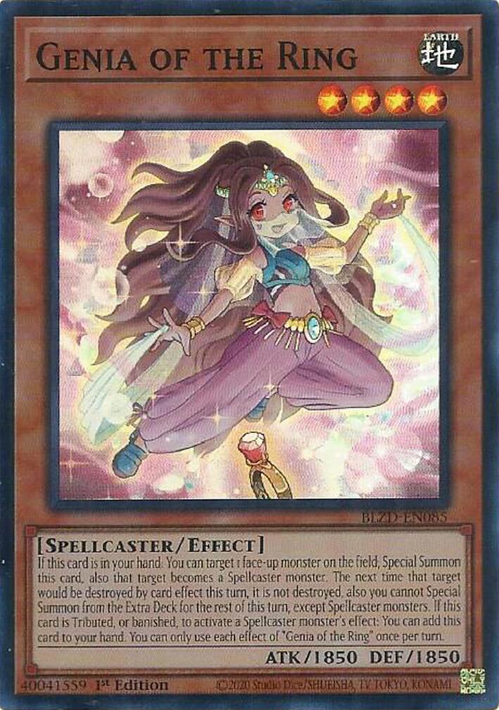 Genia of the Ring [BLZD-EN085] Super Rare | Exor Games New Glasgow