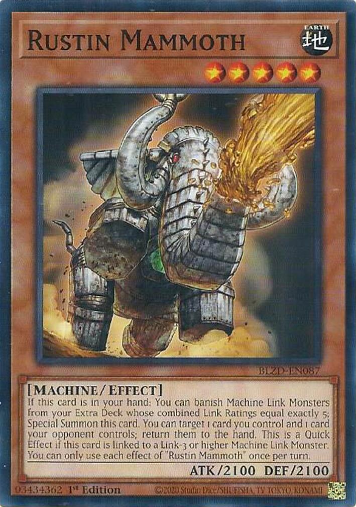 Rustin Mammoth [BLZD-EN087] Common | Exor Games New Glasgow