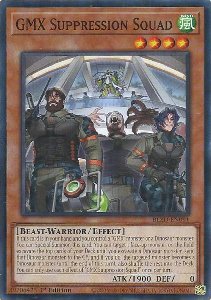GMX Suppression Squad [BLZD-EN091] Common | Exor Games New Glasgow