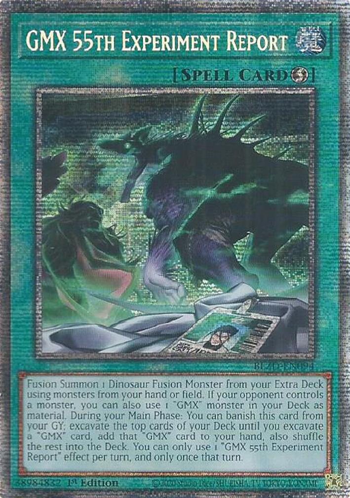 GMX 55th Experiment Report (Starlight Rare) [BLZD-EN094] Starlight Rare | Exor Games New Glasgow