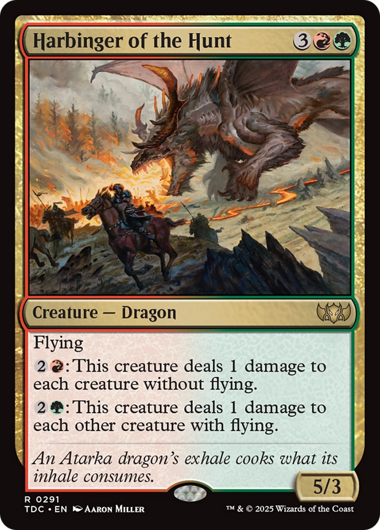 Harbinger of the Hunt [Tarkir: Dragonstorm Commander] | Exor Games New Glasgow