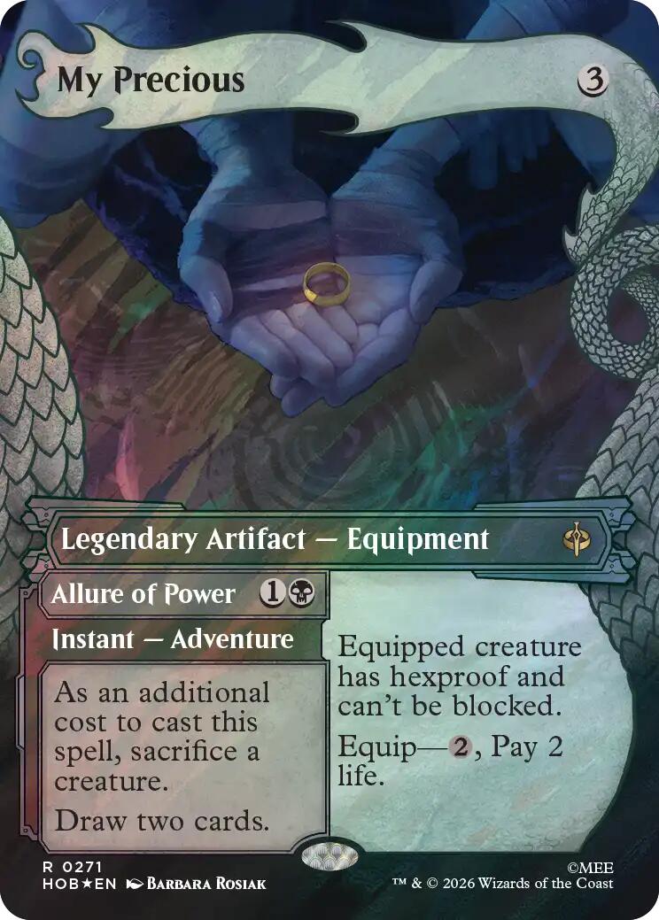 My Precious (Showcase) (Surge Foil) [The Hobbit] | Exor Games New Glasgow