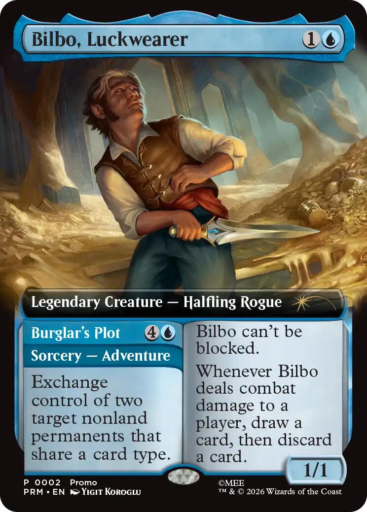 Bilbo, Luckwearer (Extended Art) [Media Promos] | Exor Games New Glasgow