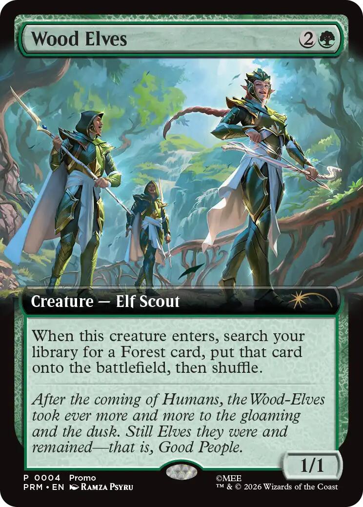 Wood Elves (Extended Art) [Media Promos] | Exor Games New Glasgow