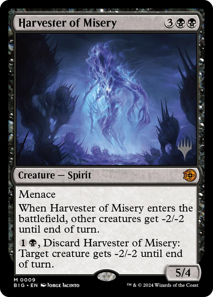 Harvester of Misery [Secrets of Strixhaven Promos] | Exor Games New Glasgow