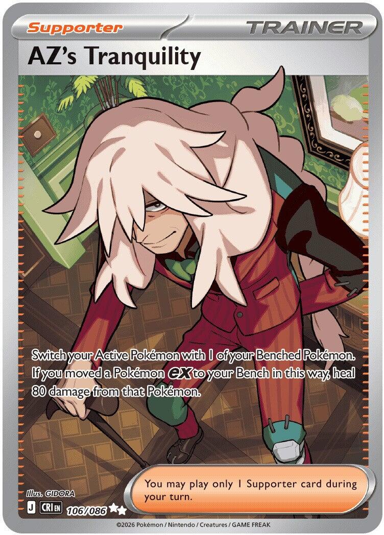 AZ's Tranquility (106/086) [Mega Evolution: Chaos Rising] | Exor Games New Glasgow
