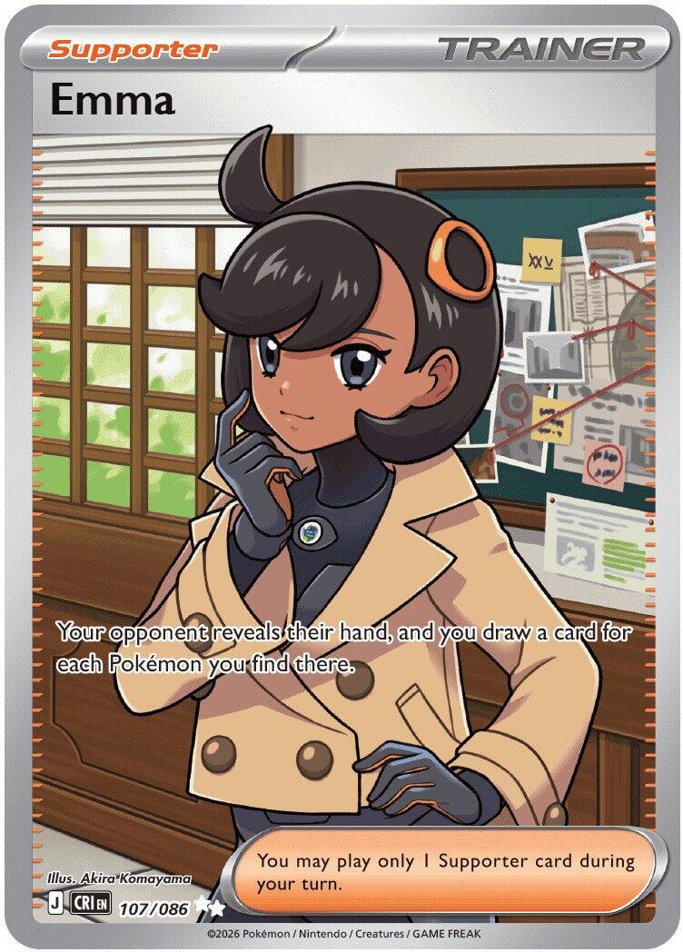 Emma (107/086) [Mega Evolution: Chaos Rising] | Exor Games New Glasgow
