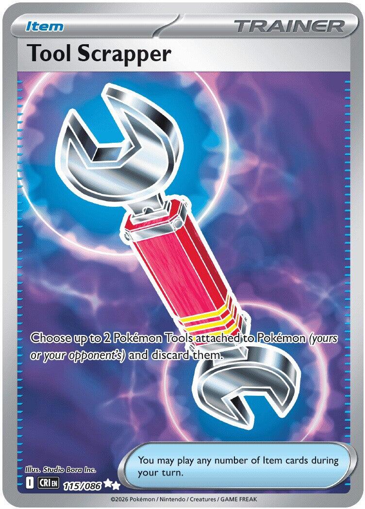 Tool Scrapper (115/086) [Mega Evolution: Chaos Rising] | Exor Games New Glasgow