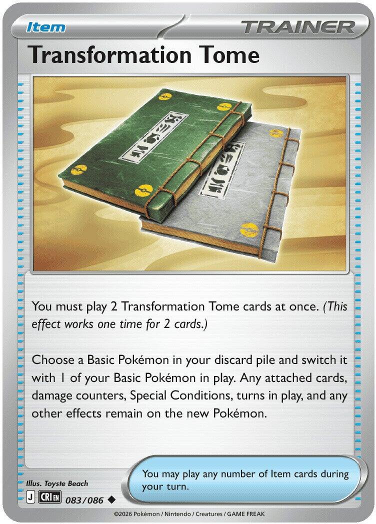 Transformation Tome (083/086) [Mega Evolution: Chaos Rising] | Exor Games New Glasgow