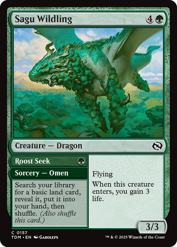 Sagu Wildling [Tarkir: Dragonstorm] | Exor Games New Glasgow