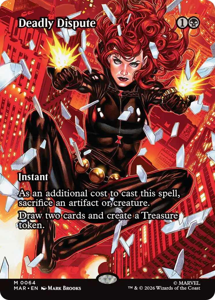 Deadly Dispute (Borderless) [Marvel Universe: Eternal-Legal] | Exor Games New Glasgow