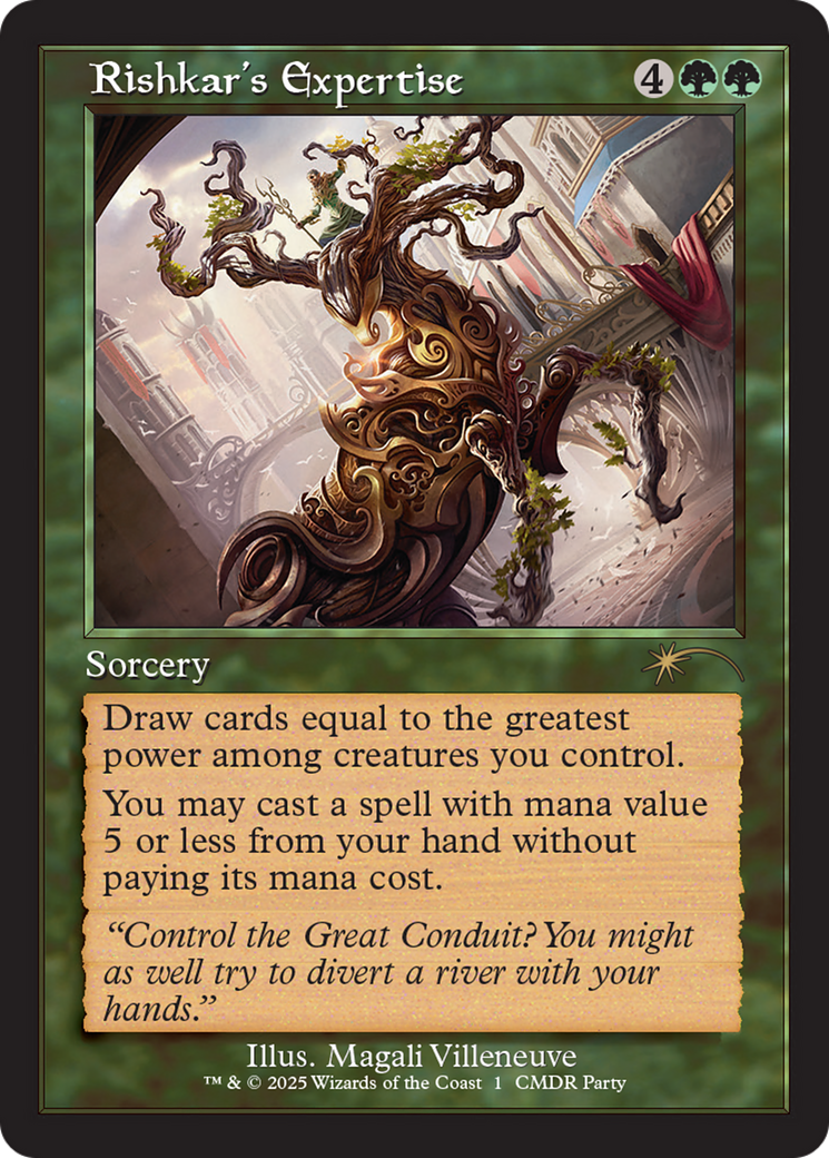 Rishkar's Expertise (Retro Frame) [Wizards Play Network 2025] | Exor Games New Glasgow