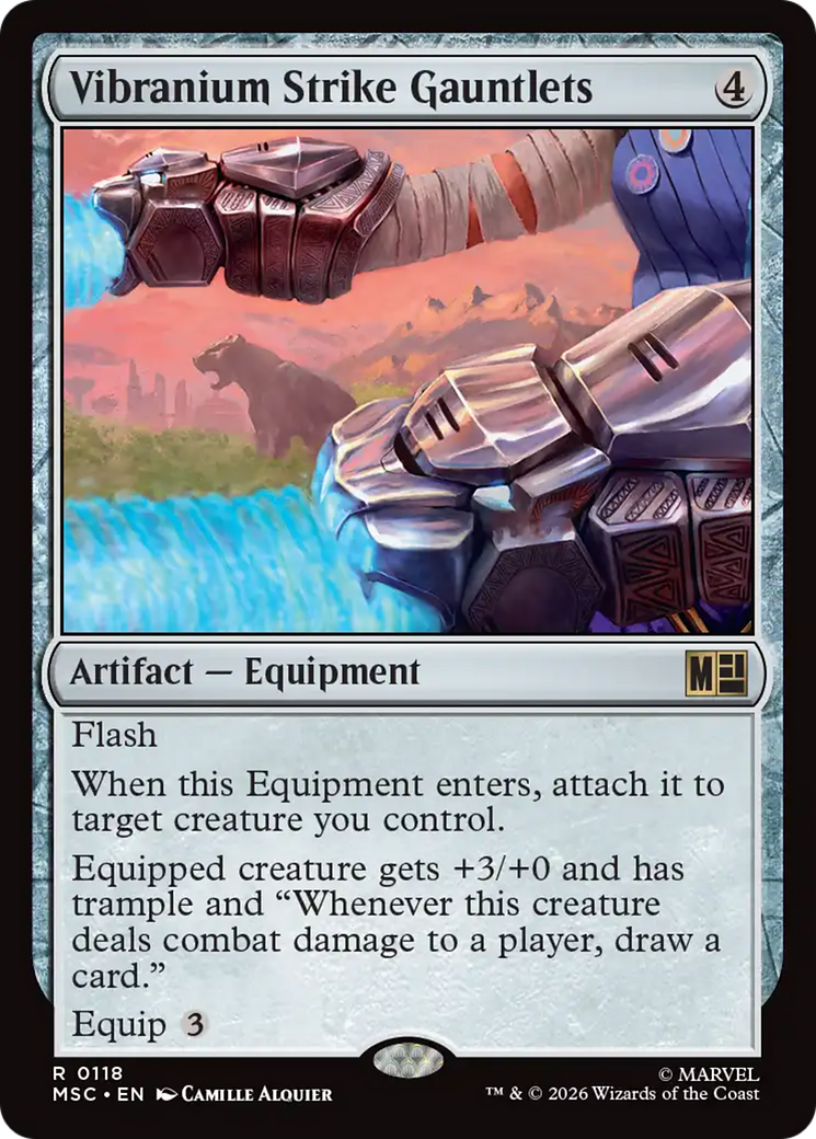 Vibranium Strike Gauntlets [Marvel Super Heroes Commander] | Exor Games New Glasgow