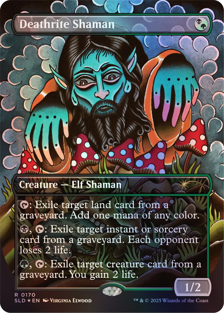 Deathrite Shaman (Rainbow Foil) [Secret Lair Drop Series] | Exor Games New Glasgow