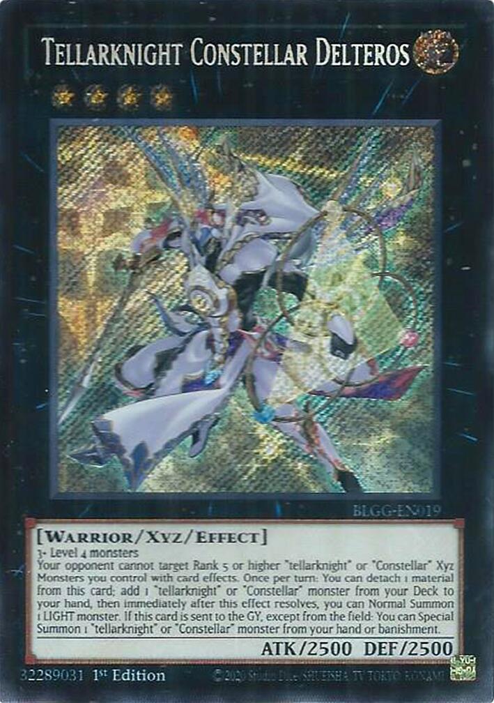 Tellarknight Constellar Delteros [BLGG-EN019] Secret Rare | Exor Games New Glasgow