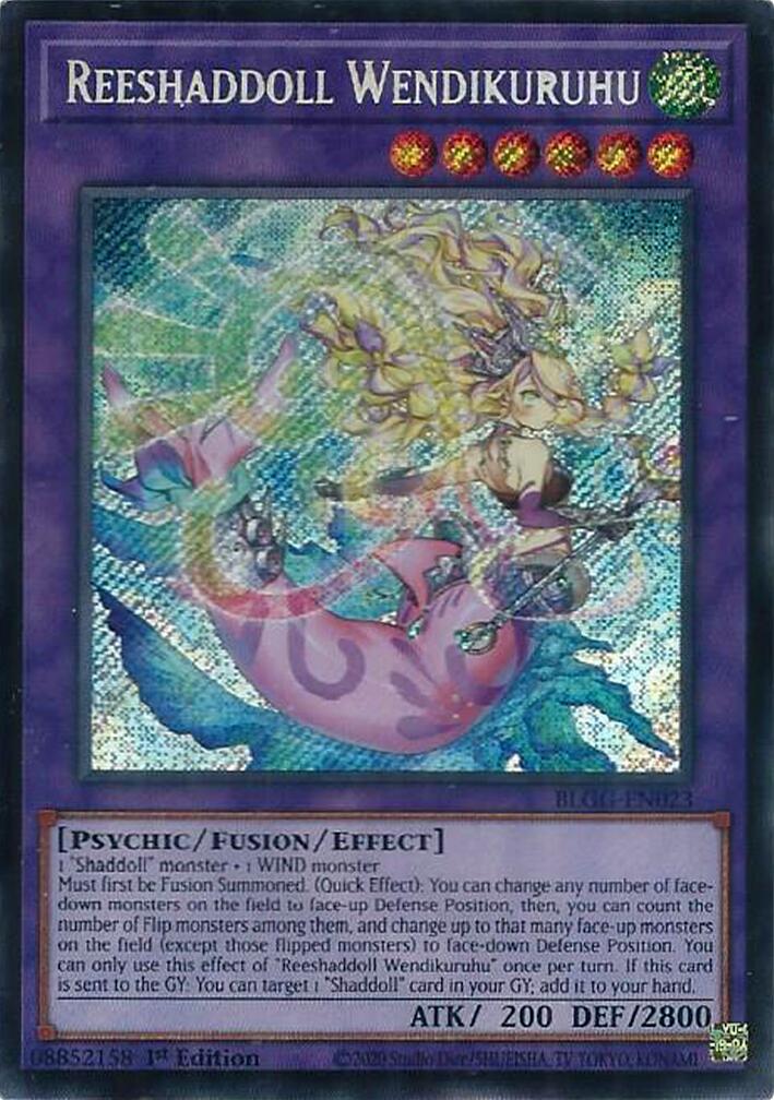 Reeshaddoll Wendikuruhu [BLGG-EN023] Secret Rare | Exor Games New Glasgow