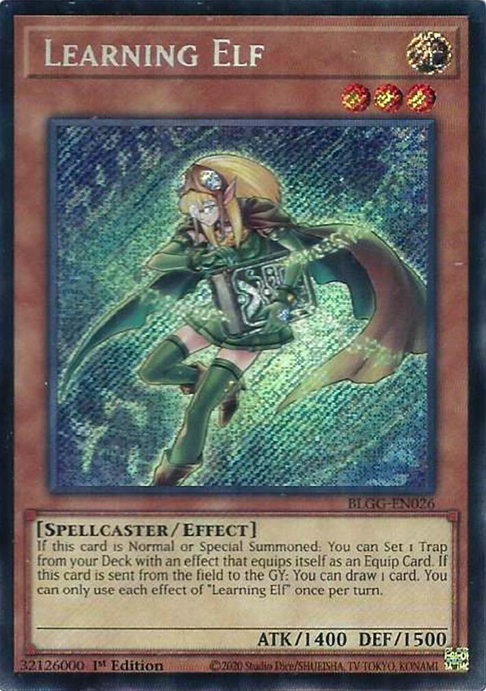 Learning Elf [BLGG-EN026] Secret Rare | Exor Games New Glasgow