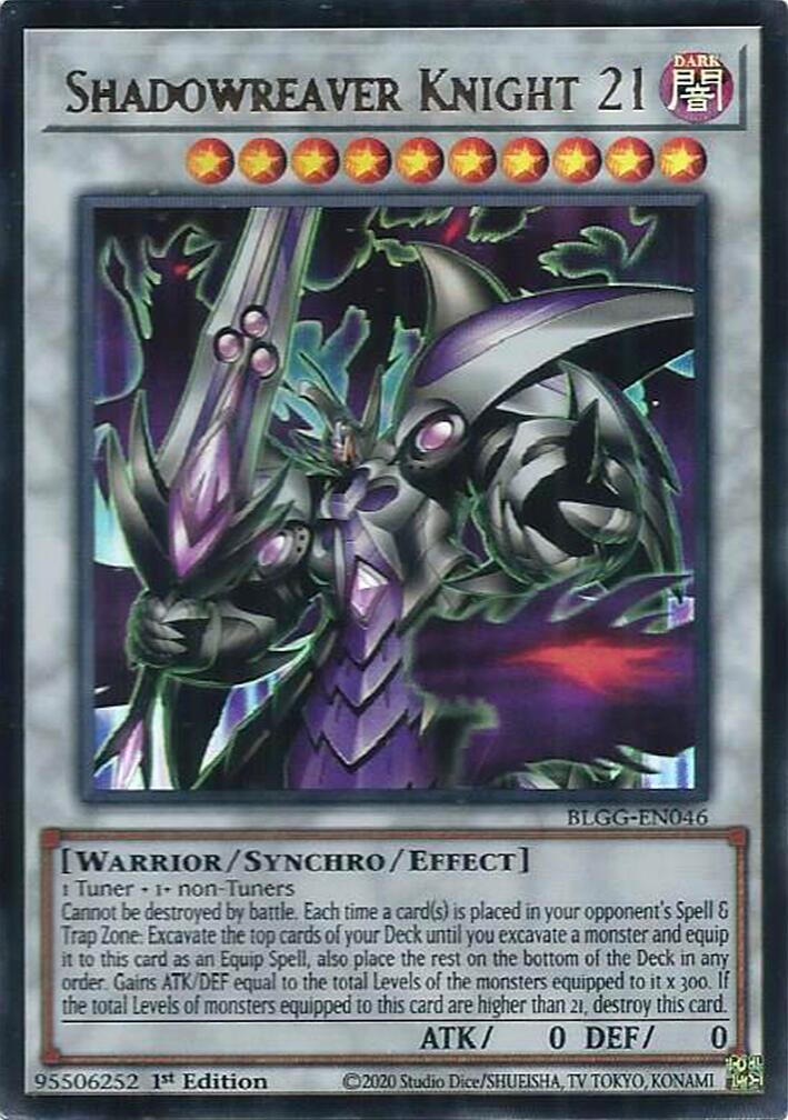 Shadowreaver Knight 21 [BLGG-EN046] Ultra Rare | Exor Games New Glasgow