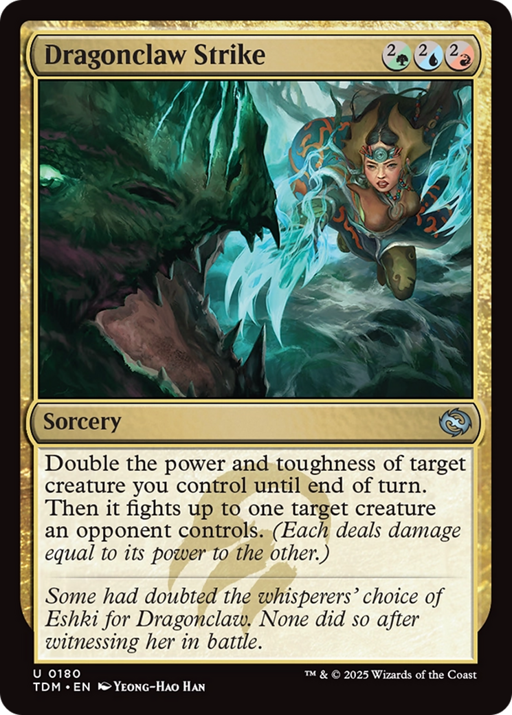 Dragonclaw Strike [Tarkir: Dragonstorm] | Exor Games New Glasgow