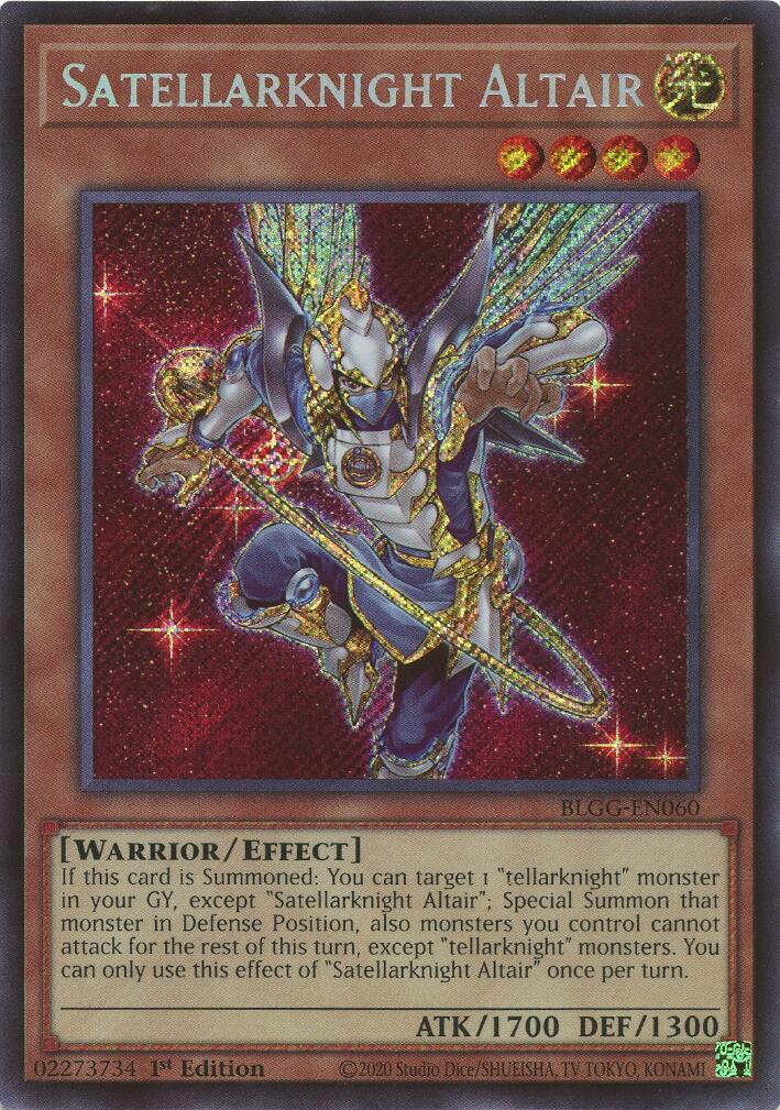 Satellarknight Altair [BLGG-EN060] Secret Rare | Exor Games New Glasgow