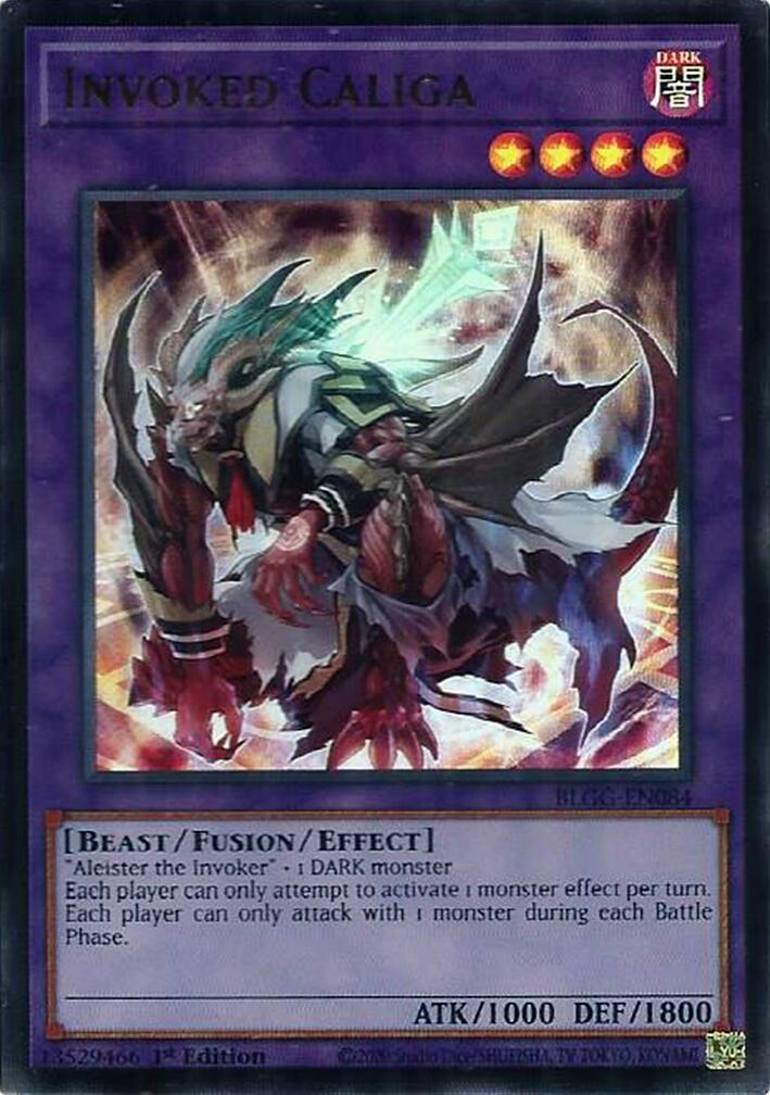 Invoked Caliga [BLGG-EN084] Ultra Rare | Exor Games New Glasgow