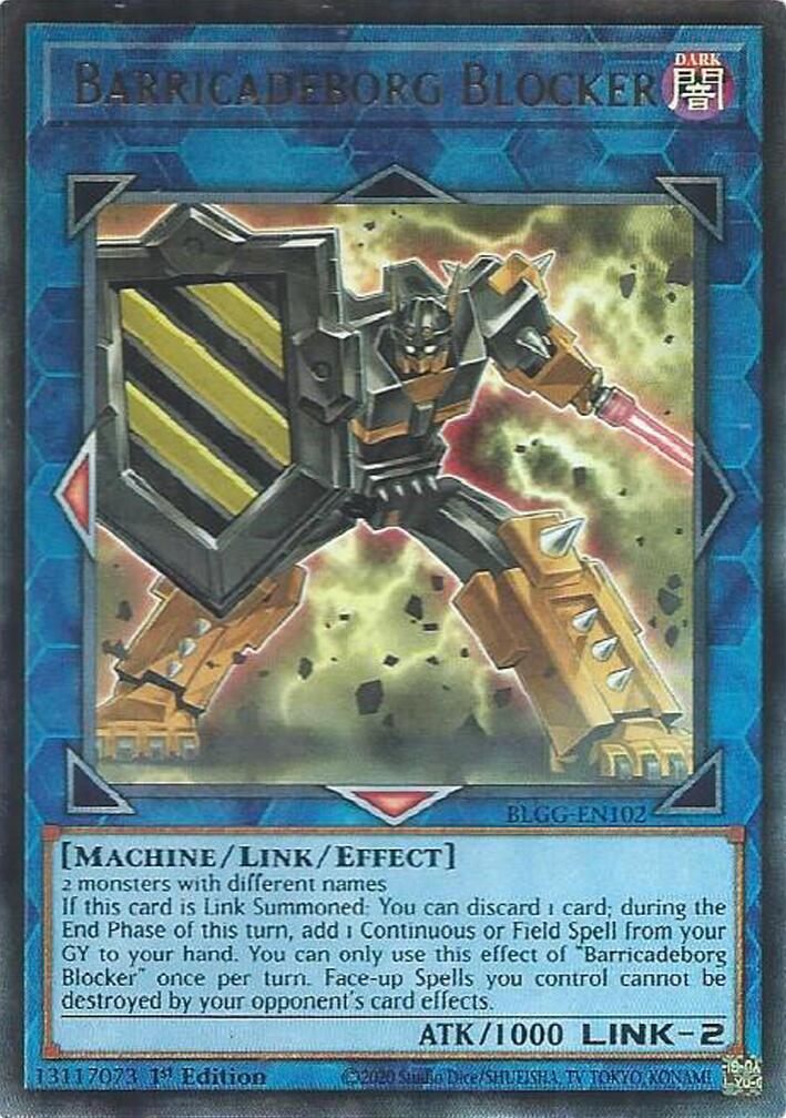 Barricadeborg Blocker [BLGG-EN102] Ultra Rare | Exor Games New Glasgow