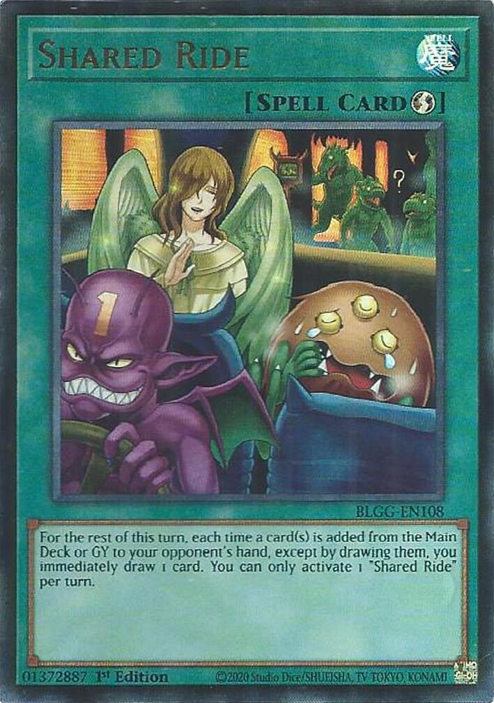 Shared Ride [BLGG-EN108] Ultra Rare | Exor Games New Glasgow