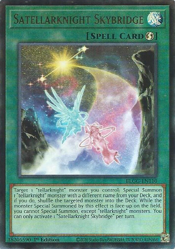 Satellarknight Skybridge [BLGG-EN110] Ultra Rare | Exor Games New Glasgow
