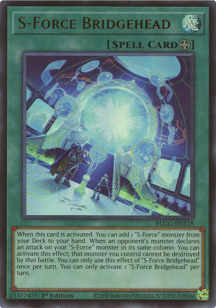 S-Force Bridgehead [BLGG-EN118] Ultra Rare | Exor Games New Glasgow