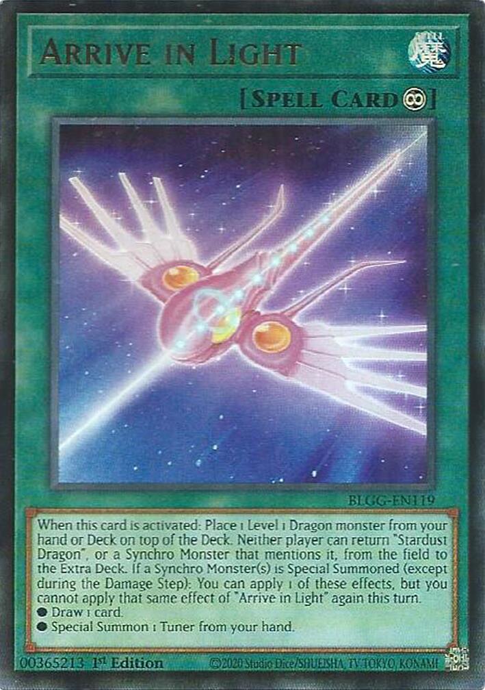 Arrive in Light [BLGG-EN119] Ultra Rare | Exor Games New Glasgow